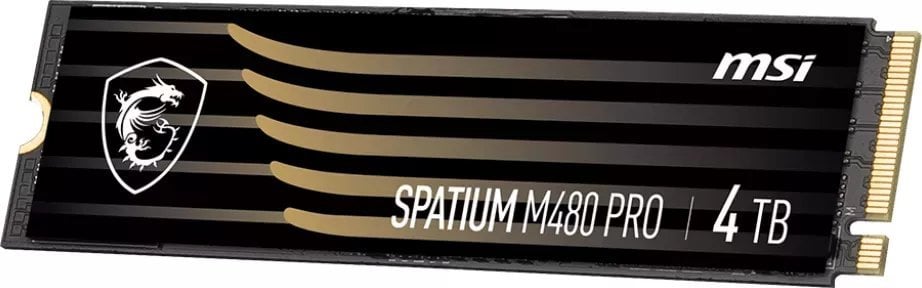 Disk SSD MSI Spatium M480 Pro, 4TB, M.2 2280 PCI-E x4 Gen4 NVMe