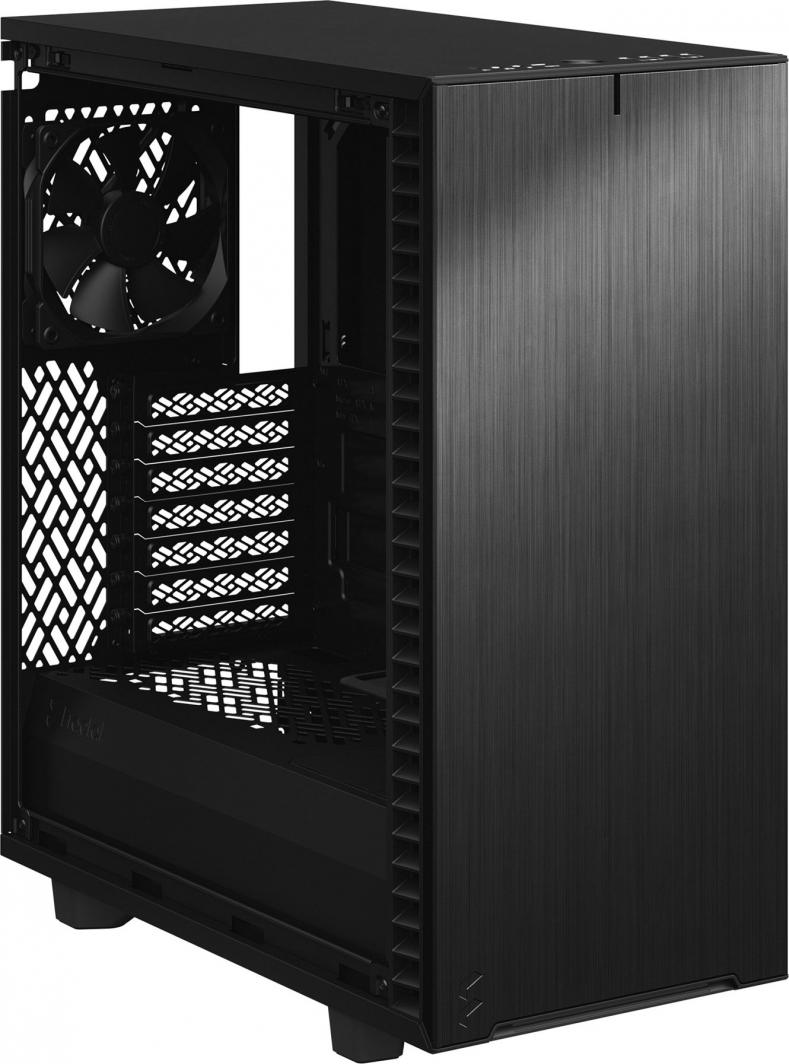Kasë Fractal Design Define 7 Compact Solid, e zezë, Midi Tower