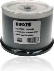 Set i disqeve Maxell CD-R, 700mb, 52x, 50 copë