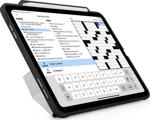 Këllëf tabletë Pipetto Origami No3, për iPad Pro 11" 2024, me mbajtëse, i zi