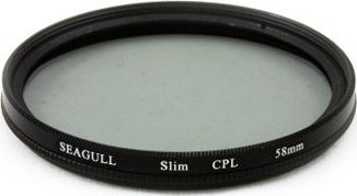 Поларизационен филтер Seagull CPL SLIM 46mm, оптичко стакло, повеќеслоен