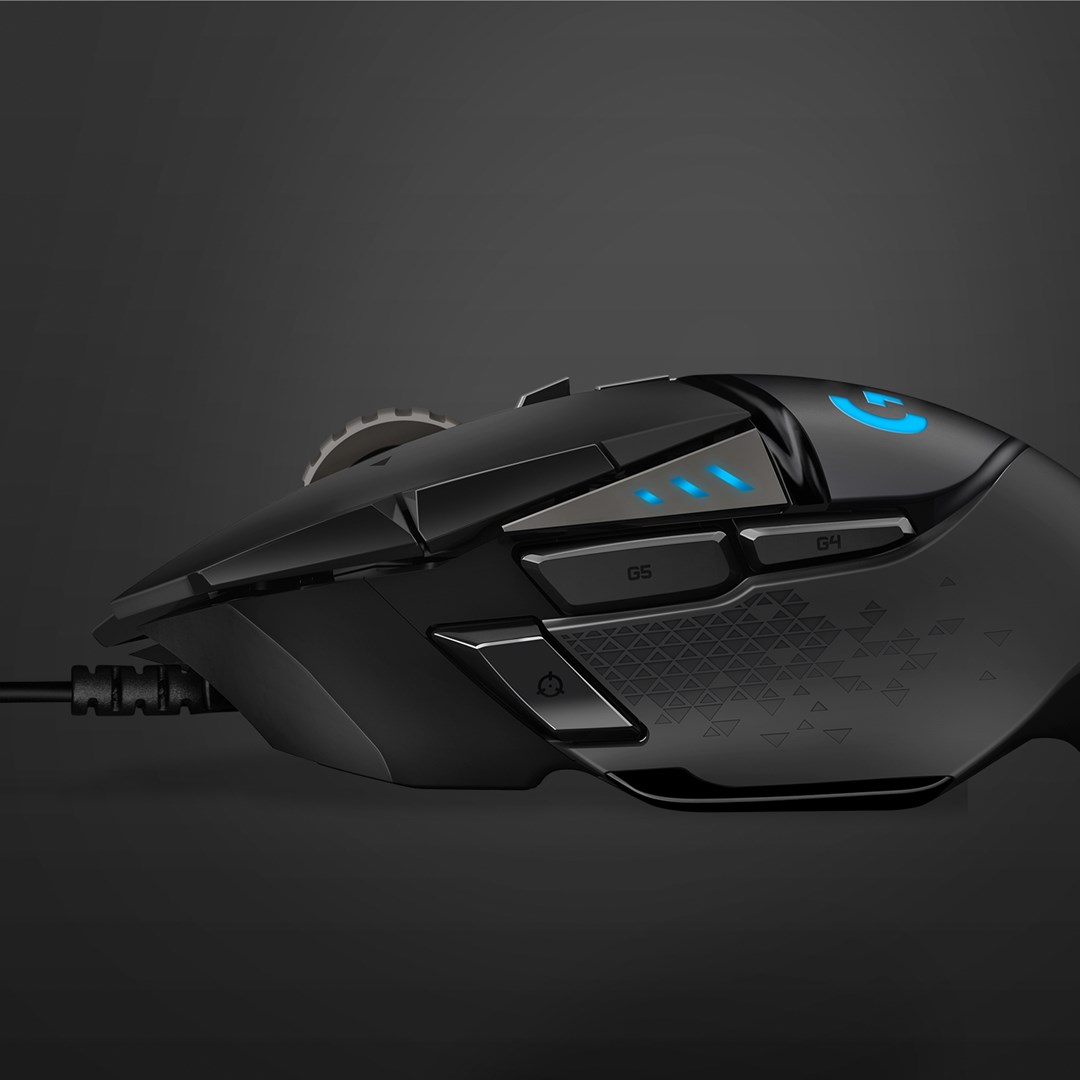 Maus Logitech G502, Gaming, USB Type-A, i zi