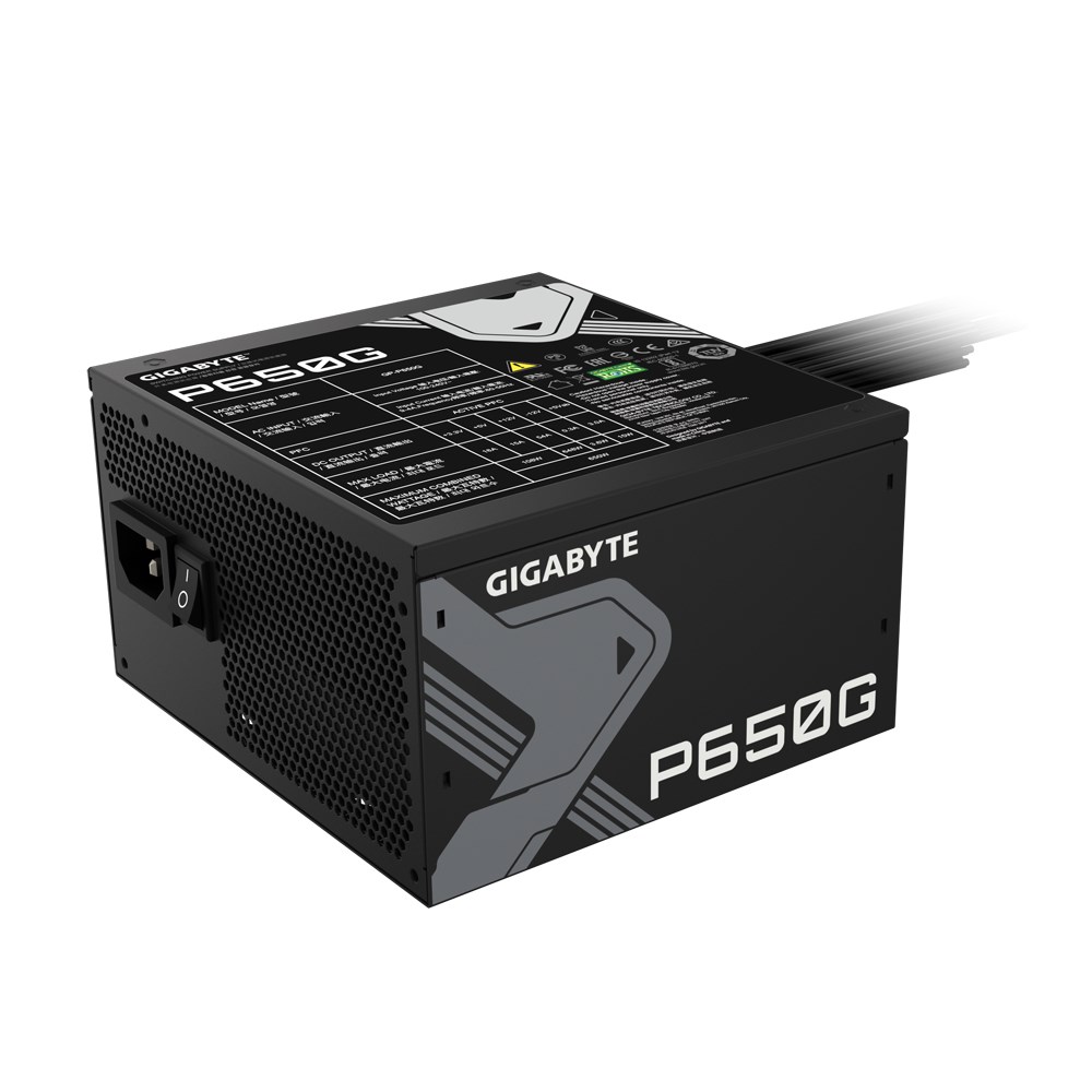 Burim energjie Gigabyte GP-P650G, 650 W 20+4 pin ATX