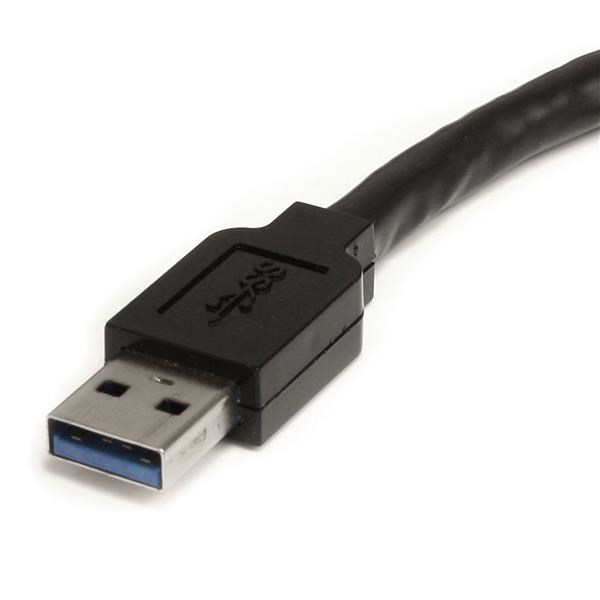 Kabllo zgjatuese aktive StarTech.com USB 3.0, 3 m, M/F, e zezë