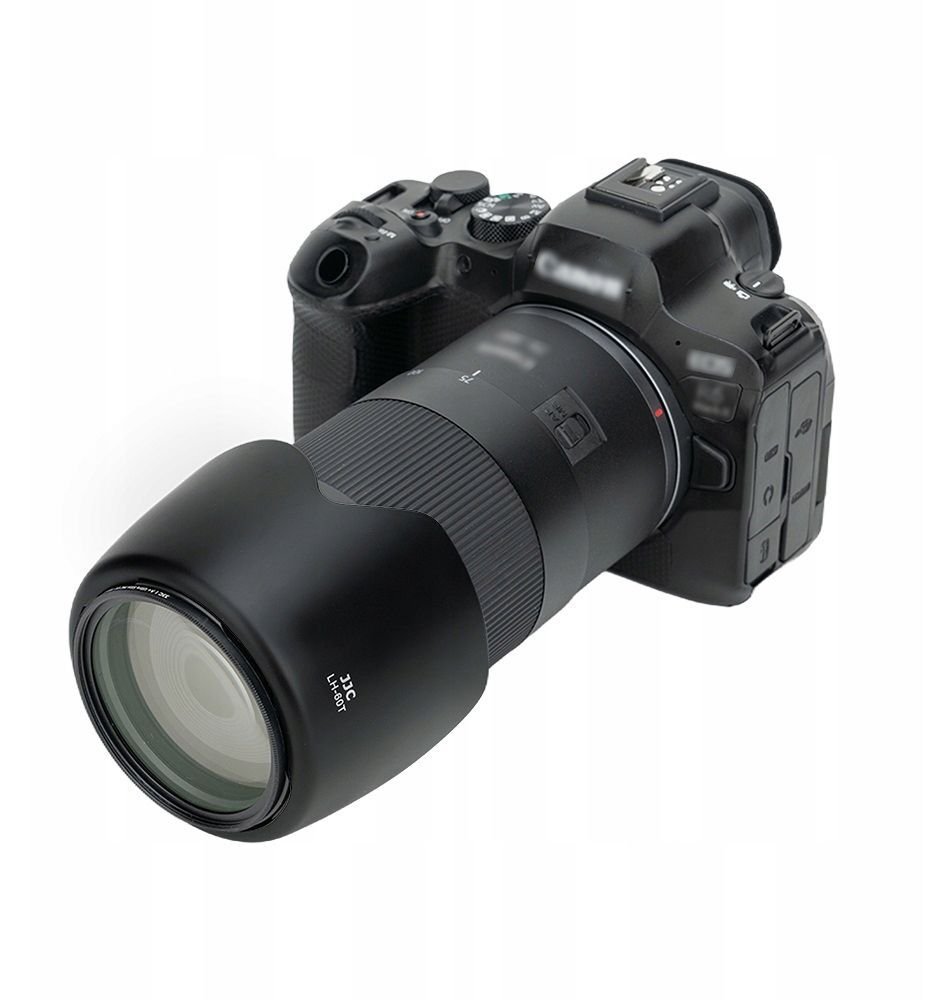 Parasol lente JJC LH-60T ET-60, për Canon RF EF EF-S 75-300mm 55-250mm, 58mm, e zezë