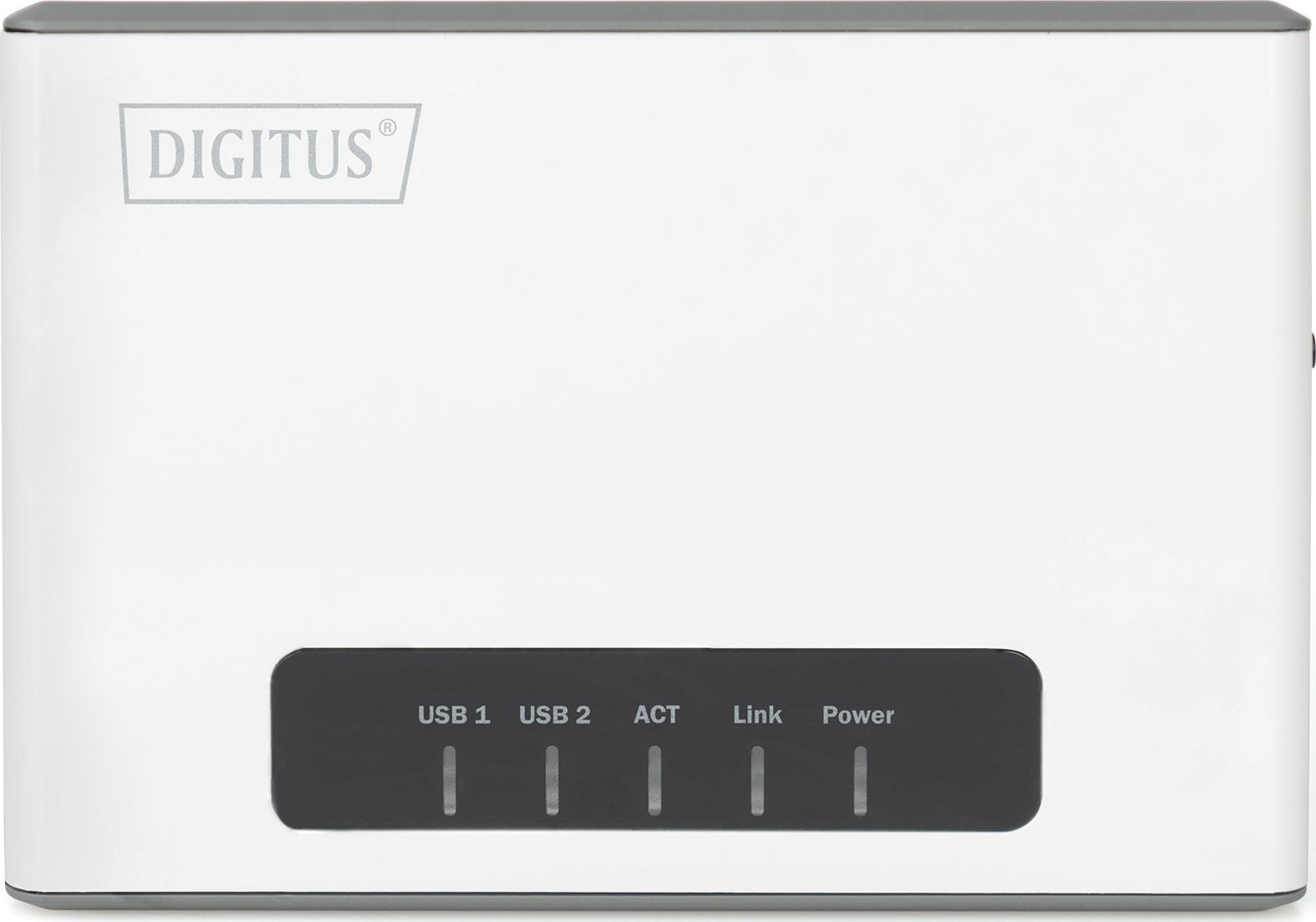 Print server Digitus DN-13024, 2x USB, WiFi, gri