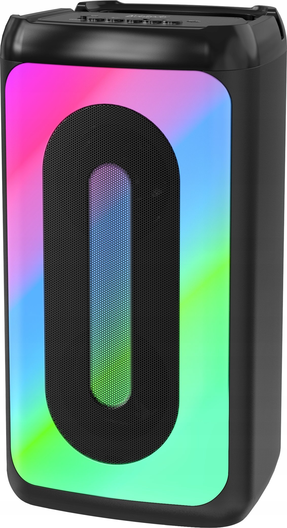 Kuti zëri pa tela Age Boombox Karaoke, set 2 copë, portative, e zezë