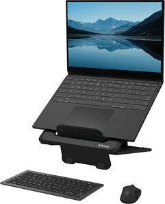 Qëndrim laptopi Fellowes Breyta, 12 nivele lartësie, deri 14", gri
