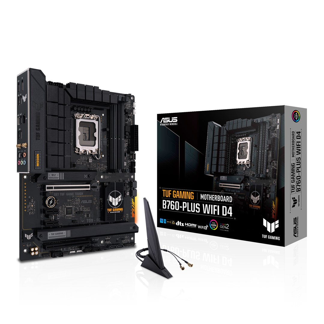 Pllakë amë ASUS TUF Gaming B760-PLUS WiFi D4 Intel B760 LGA 1700 ATX