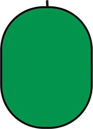 Sfond fotografik GlareOne Foldable Background 2in1, 150 x 200 cm, jeshil blu