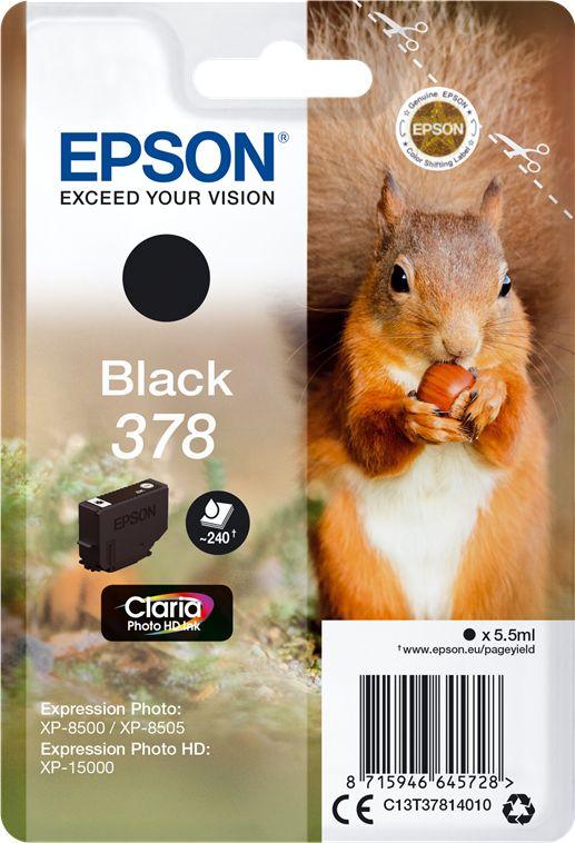 Ngjyrë Epson 378, e zezë