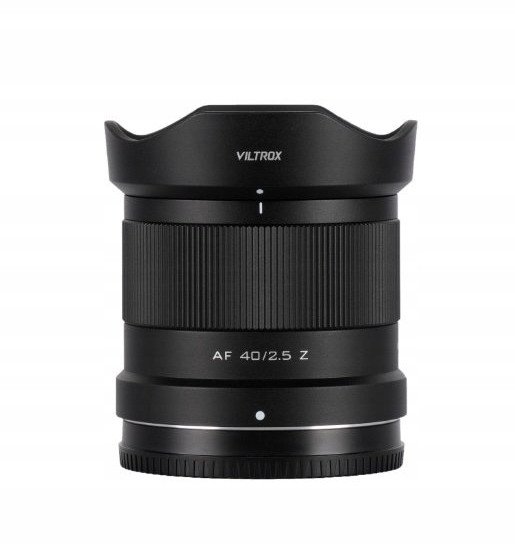 Objektiv Viltrox 40mm F2.5, Full Frame, Auto Focus, për Nikon Z, i zi