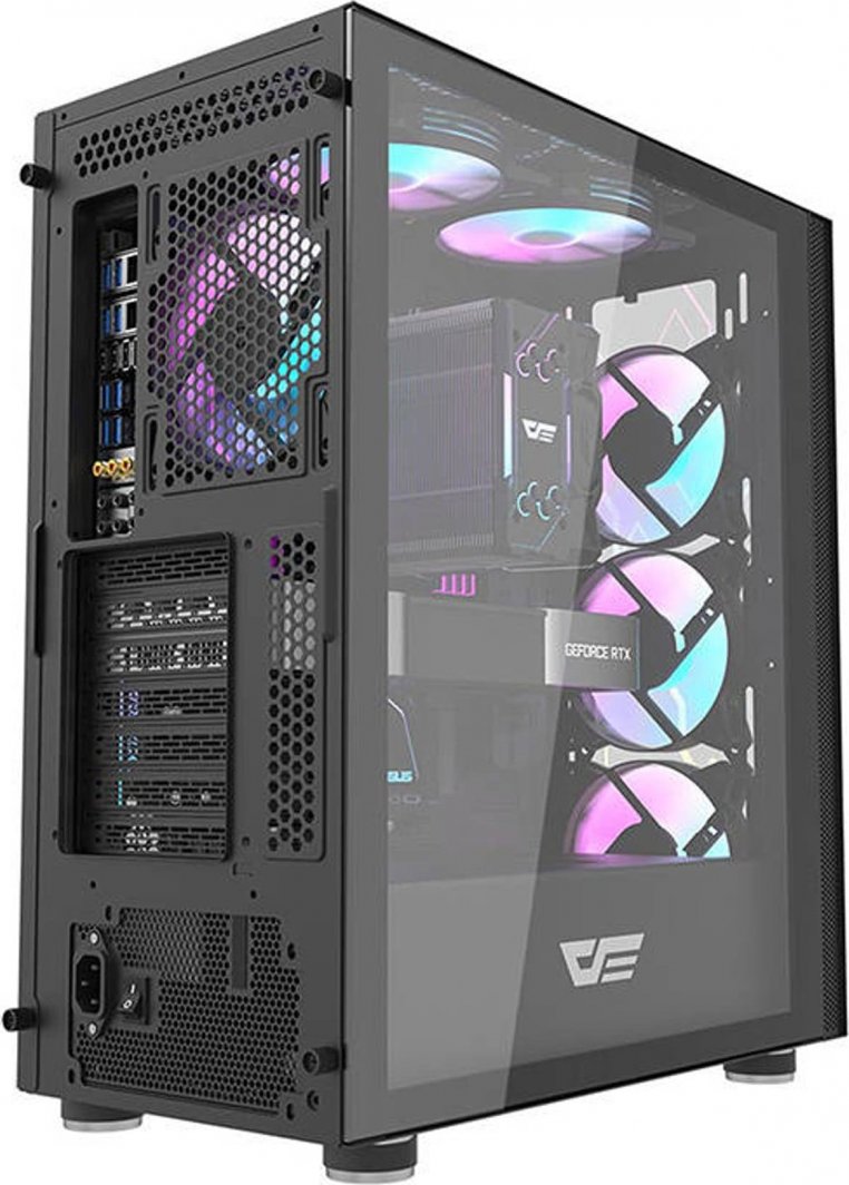 Kasë Darkflash DK210 ARGB, Midi Tower