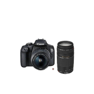 Canon EOS 2000D 18-55mm + 75-300mm