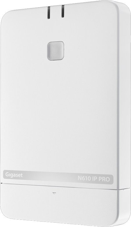 Stacion bazë DECT Gigaset N610 IP PRO, 8 përdorues, 8 thirrje njëkohësisht, i bardhë