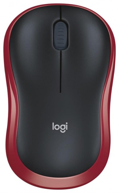 Maus Logitech M185, i kuq