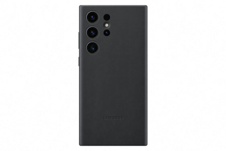 Mbrojtëse lëkure Samsung për Galaxy S23 Ultra, e zezë