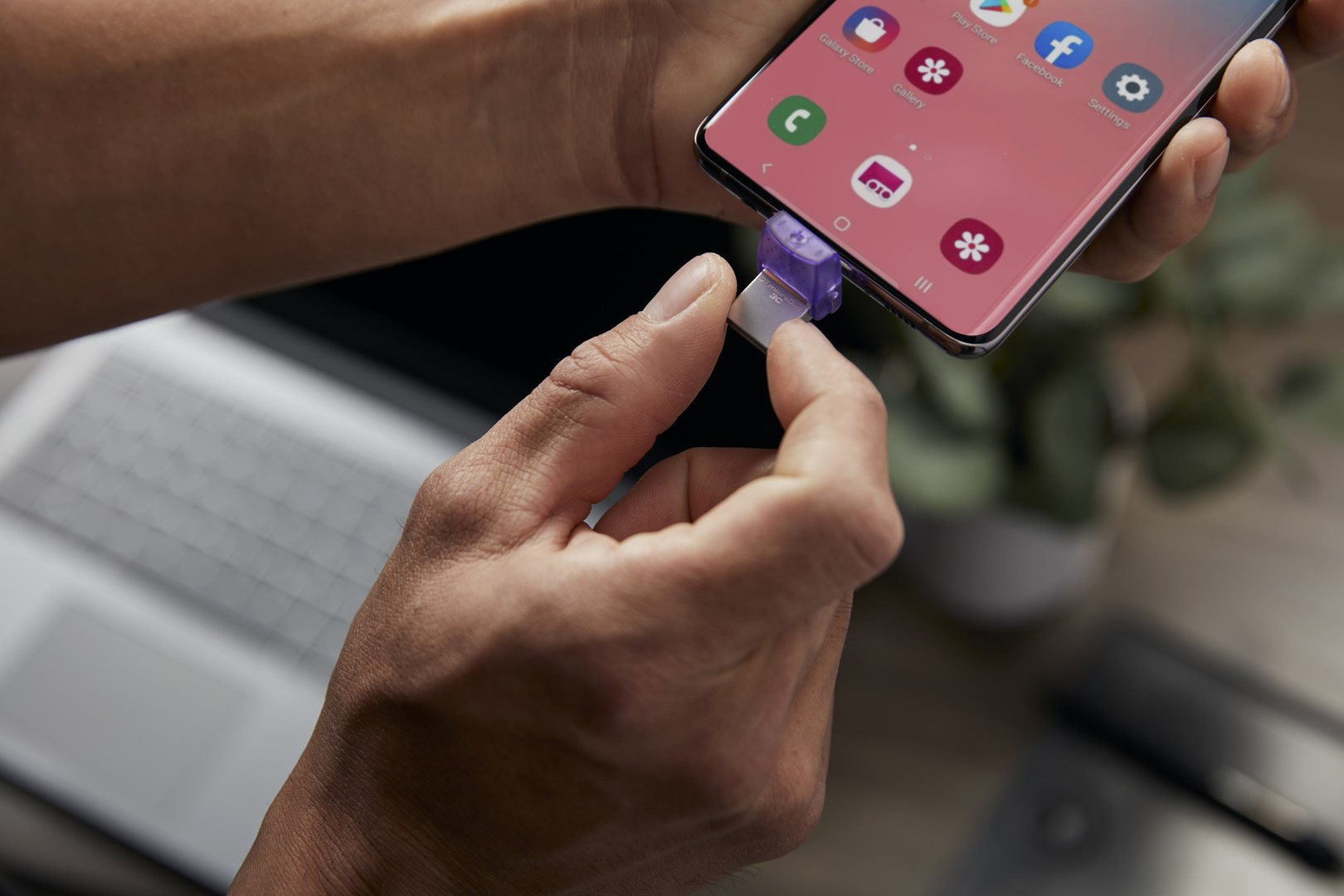 USB Kingston DataTraveler microDuo 3C 200MB/s dual, 64 GB, USB Type-A / USB Type-C