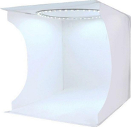 Kuti ndriçuese për fotografi Puluz 30cm PU5030, e bardhë