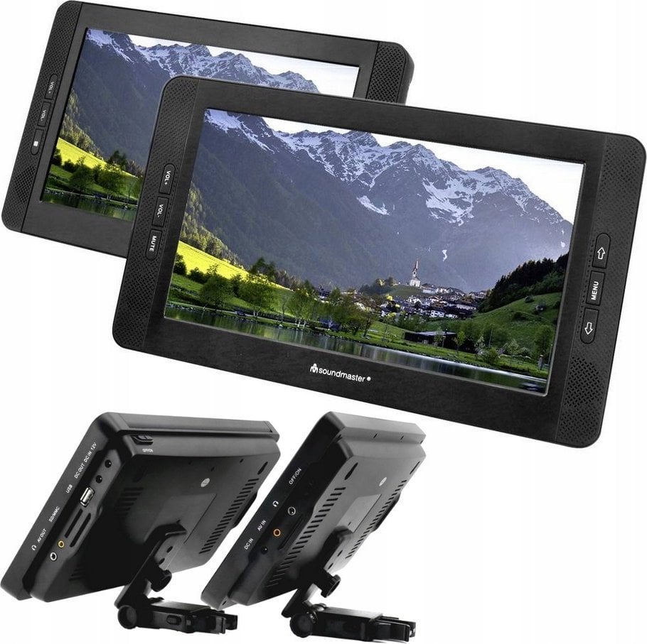 DVD Player portativ Soundmaster PDB1850SW, ekran 10.2", rezolucion 1024x600, i zi