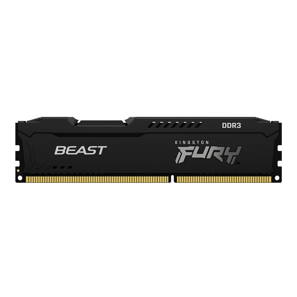 Memorie RAM Kingston Fury Beast, 8GB DDR3 1866MHz CL10, DIMM, e zezë