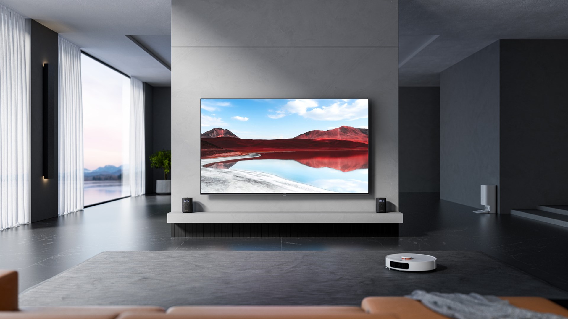 Televizor Xiaomi TV A Pro, 43”, 4K QLED, i hirtë titan