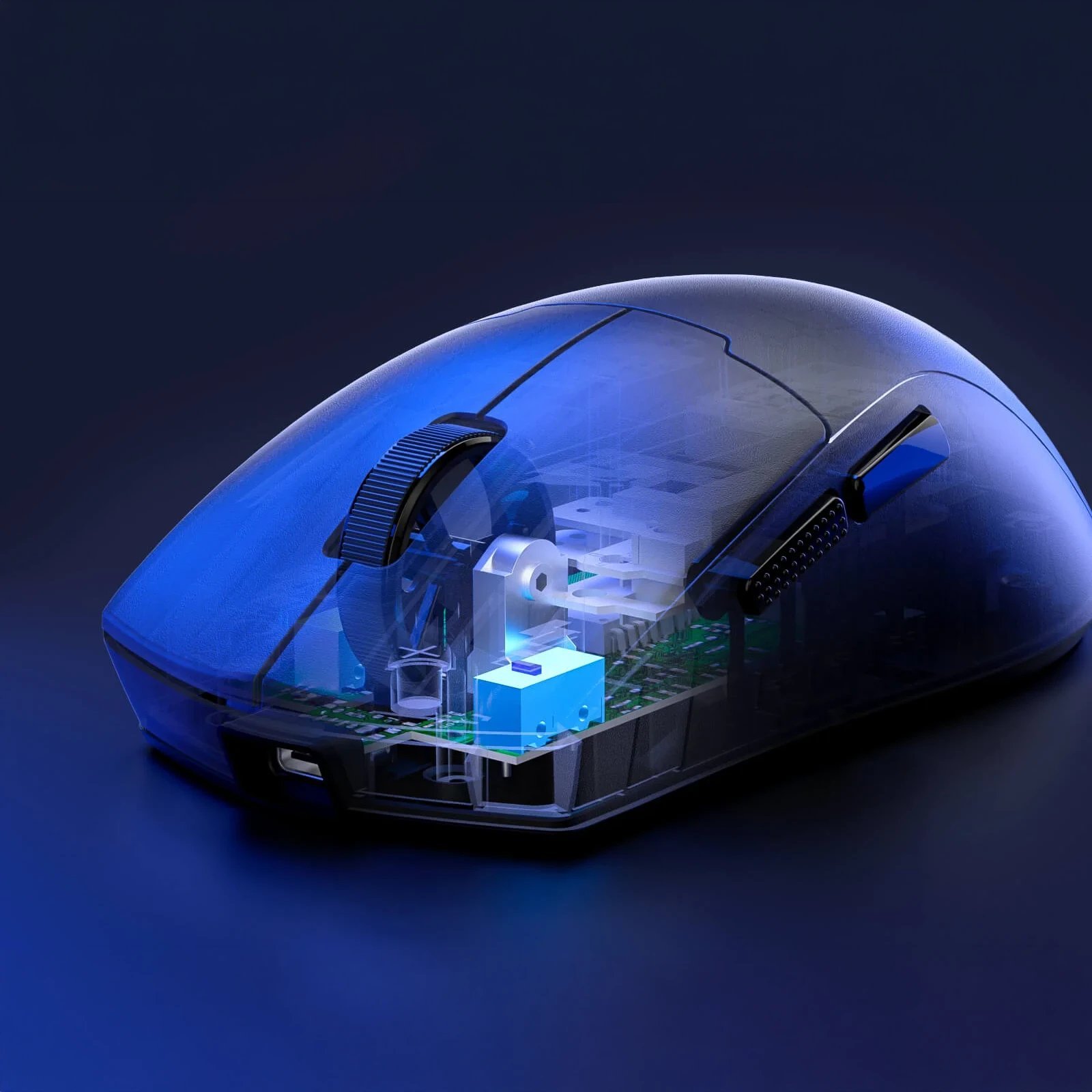 Гејминг глушец K1NG MAX M918 PRO, 1K Hz, безжичен и со кабел, црн