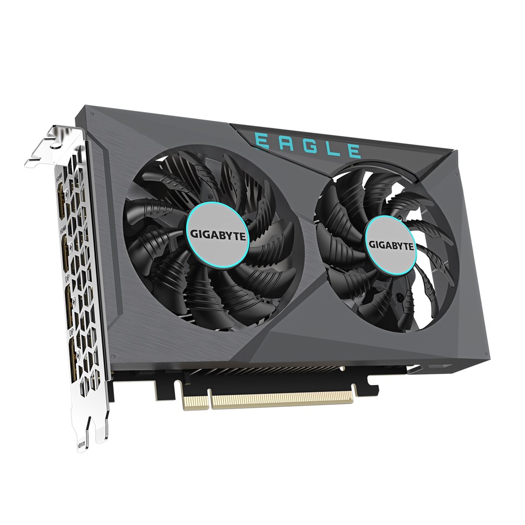 Kartë grafike GIGABYTE EAGLE NVIDIA GeForce RTX 3050, OC, 6 GB GDDR6