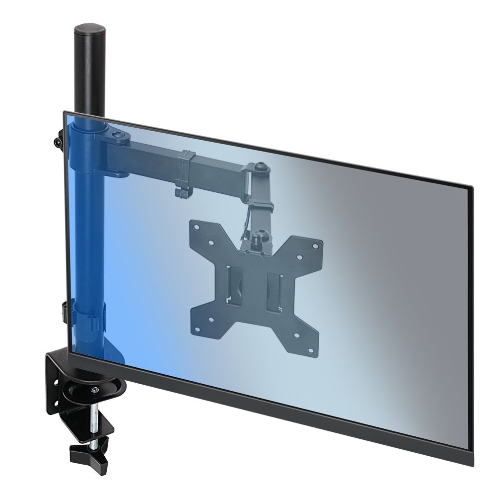 Mbajtëse tavoline për monitor Esperanza Horkos, 10"-27", VESA 75x75/100x100, e zezë