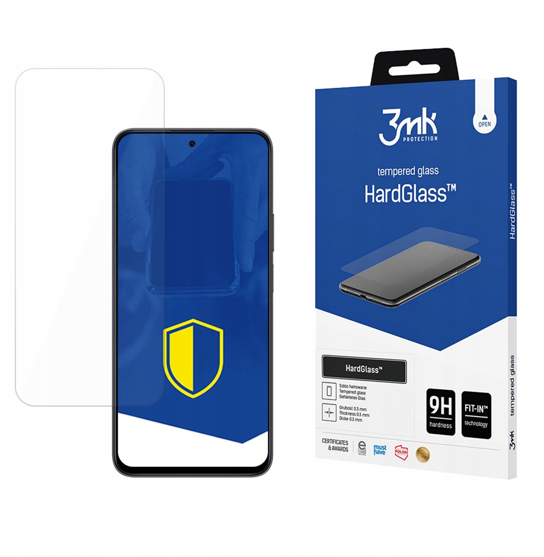 Xham mbrojtës 3mk HardGlass për Honor 200 Smart, 9H, transparents