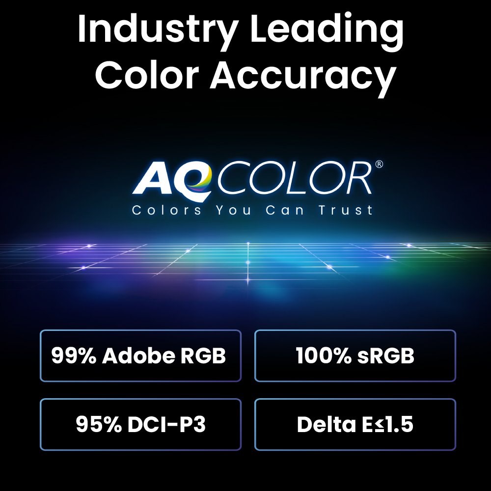 Monitor BenQ SW242Q, 24.1", 99% Adobe RGB, 98% DCI-P3, i zi