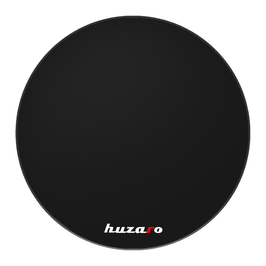 Tapet lojërash Huzaro FloorMat 3.0, 120x120cm, i zi 