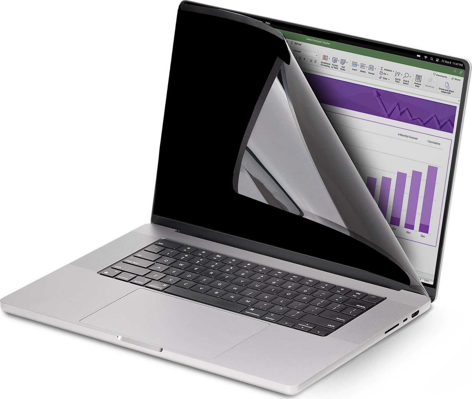 Filter privatësie StarTech.com për MacBook Pro 16", 2021 2023, magnetik, i kthyeshëm, anti refleks