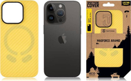 Mbrojtëse telefoni Tactical MagForce Aramid Industrial Limited Edition për iPhone 14 Pro Max, MagSafe, 0.8 mm, e verdhë