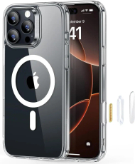 Mbrojtëse ESR HaloLock Classic Hybrid- Camera Control për iPhone 16 Pro, transparente