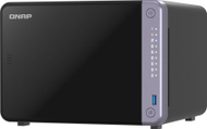 NAS сервер QNAP TS-632X-4G, 6 слотови, 4GB RAM, сива