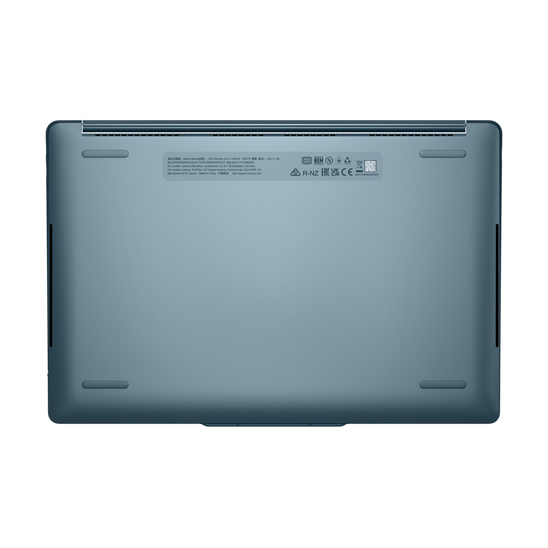 Laptop Lenovo Yoga Book 9 14IAH10, 14", Intel Core Ultra 7 255H, Touchscreen 2.8K, 32 GB LPDDR5x-SDRAM, 1 TB SSD, teal