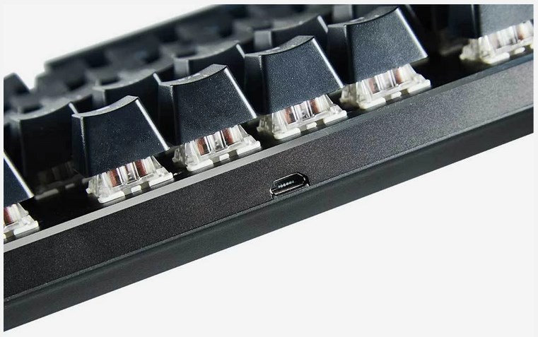 Tastierë mekanike Glorious GMMK TKL Barebone, ANSI, RGB, e zezë