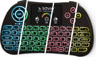 SAVIO KW-03 Безжична RGB Осветлена Тастатура