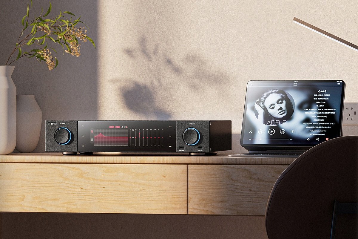 DAC AMP desktop FiiO S15, Hi Res Audio, Android 12 Snapdragon 660, i zi