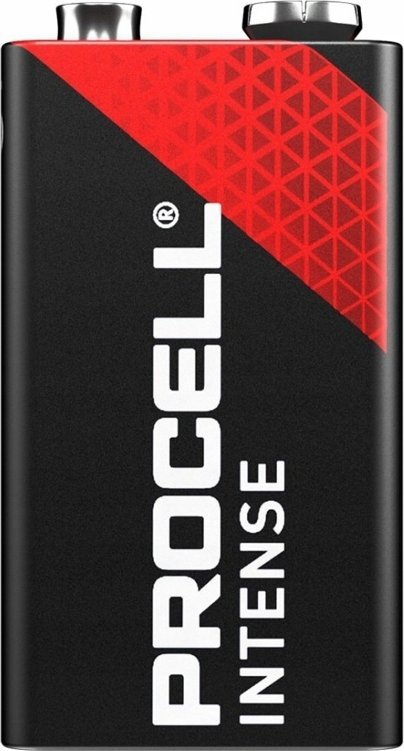 Bateri alkaline Duracell Procell Intense, 9V, paketim 10 copë