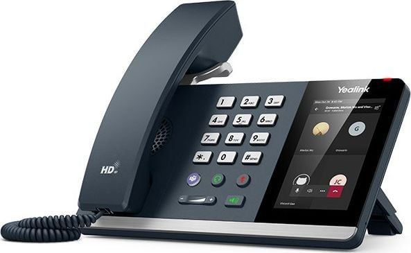 IP телефон Yealink MP54 Teams Edition, екран 4", PoE, црн