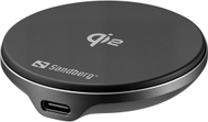 Karikues wireless Sandberg Magnet Qi2, 15W, MagSafe, alumini