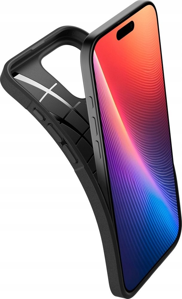 Mbulesë telefoni Spigen Core Armor MagSafe për iPhone 16 Pro, matte, e zezë