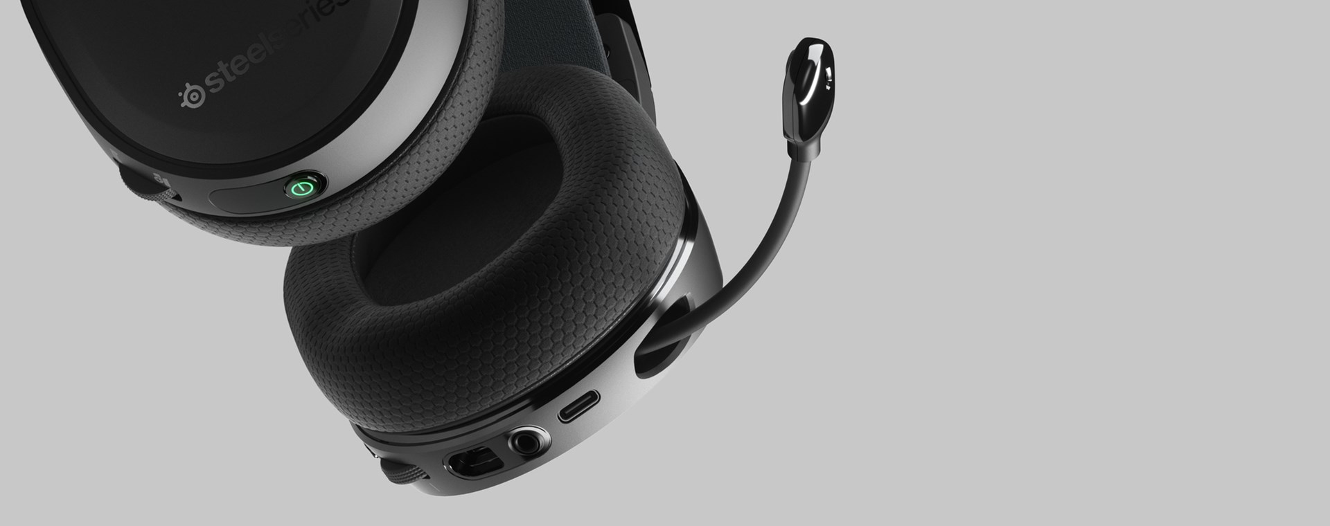 Kufje SteelSeries Arctis 7+, USB Type-C, të zeza