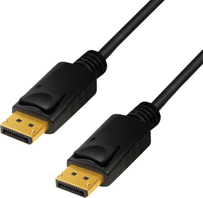 Kabllo Techly DisplayPort - DisplayPort, 3m, e zezë