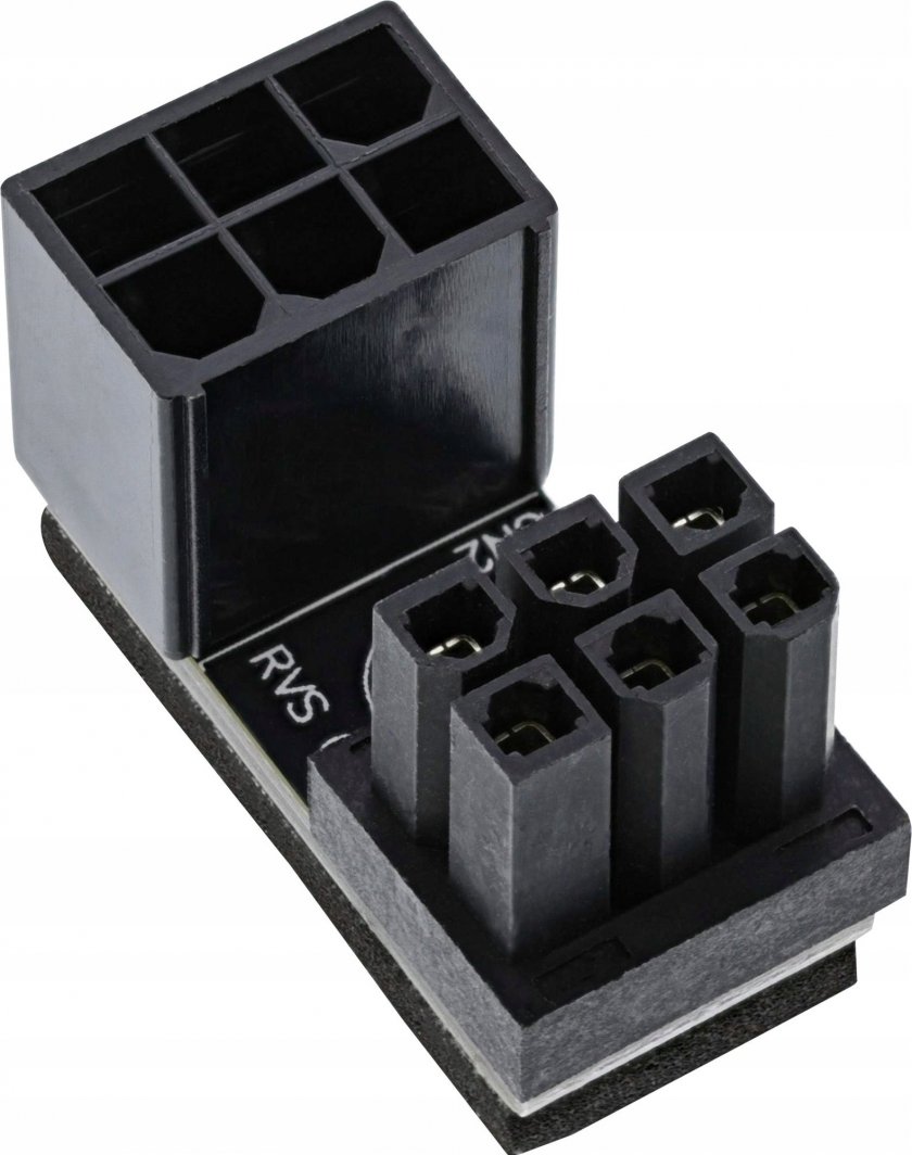 Përshtatës i brendshëm energjie InLine, ATX 6pin 180°, mashkull femër