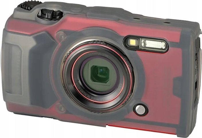 Силиконска заштита за камера JJC SCC TG7, за Olympus Tough TG7, црна