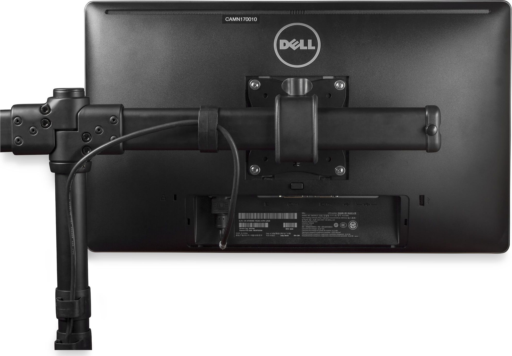 Mbajtëse monitorësh StarTech.com Desk-mount Dual-Monitor Arm, për 2 monitorë deri 27", montim në tavolinë