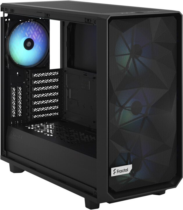 Куќиште за компјутер Fractal Design Meshify 2 RGB Black TG Light Tint